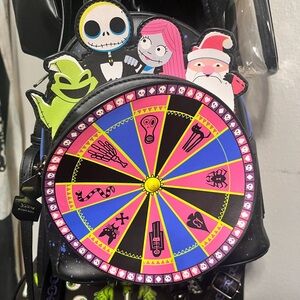 Loungefly NB4XMAS Wheel Backpack